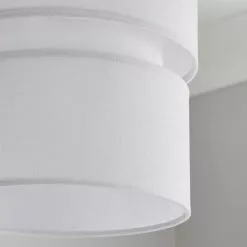 Dunelm Frea 22cm Cylinder Shade -all lighting Sales Store 30786063 alt02