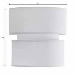 Dunelm Frea 22cm Cylinder Shade -all lighting Sales Store 30786063 alt04