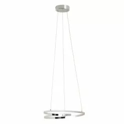 Dunelm Riviera Dimmable LED Chrome Ceiling Fitting -all lighting Sales Store 30787048 alt04