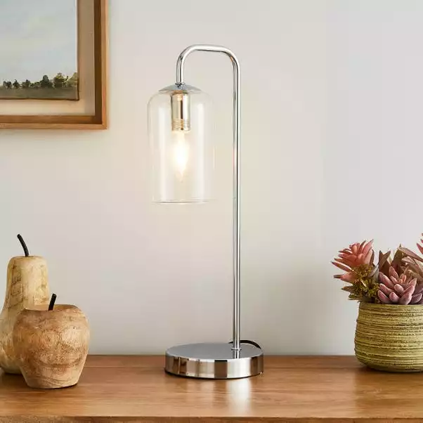 Dunelm Palazzo Table Lamp Clear 3 Dunelm Palazzo Table Lamp Clear