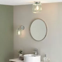 Dunelm Lucia Green Bathroom Wall Light -all lighting Sales Store 30789844 alt05