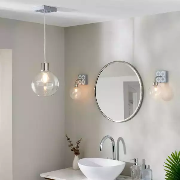 Dunelm Geometric Tile 1 Light Pendant Ceiling Fitting 7 Dunelm Geometric Tile 1 Light Pendant Ceiling Fitting - Image 5