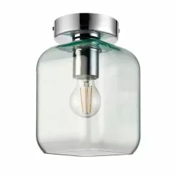 Dunelm Lucia Green Bathroom 1 Light Flush Ceiling Fitting 13 Dunelm Lucia Green Bathroom 1 Light Flush Ceiling Fitting -all lighting Sales Store 30789861 alt05