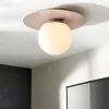 Dunelm Tela Bathroom 1 Light Flush Ceiling Fitting 2 Dunelm Tela Bathroom 1 Light Flush Ceiling Fitting -all lighting Sales Store 30789862
