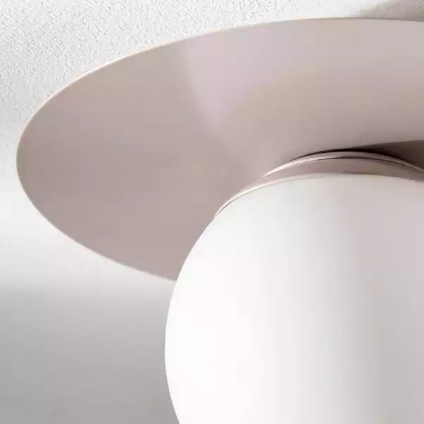 Dunelm Tela Bathroom 1 Light Flush Ceiling Fitting 6 Dunelm Tela Bathroom 1 Light Flush Ceiling Fitting - Image 4