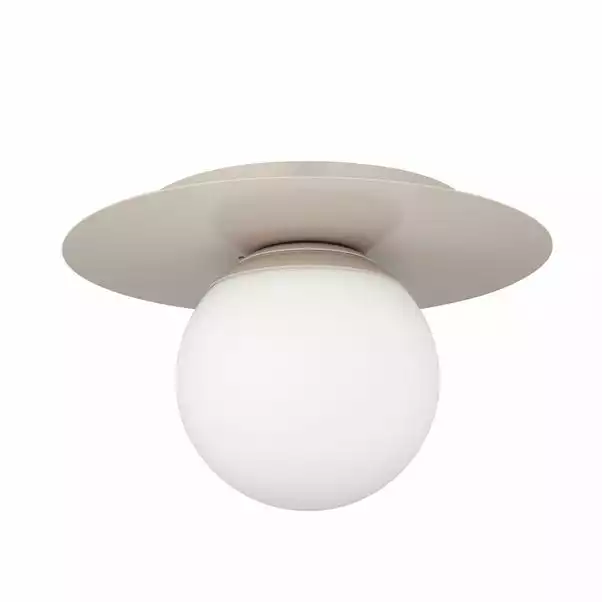 Dunelm Tela Bathroom 1 Light Flush Ceiling Fitting 8 Dunelm Tela Bathroom 1 Light Flush Ceiling Fitting - Image 6