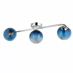 Dunelm Torbay Blue Bathroom 3 Light Semi Flush Ceiling Fitting 13 Dunelm Torbay Blue Bathroom 3 Light Semi Flush Ceiling Fitting -all lighting Sales Store 30789863 alt05