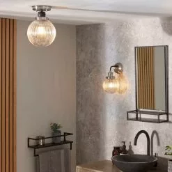 Dunelm Broden Ribbed 1 Light Flush Bathroom Ceiling Fitting 12 Dunelm Broden Ribbed 1 Light Flush Bathroom Ceiling Fitting -all lighting Sales Store 30789886 alt04