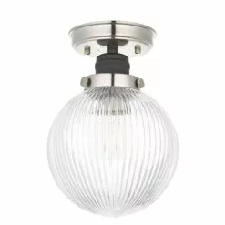 Dunelm Broden Ribbed 1 Light Flush Bathroom Ceiling Fitting 13 Dunelm Broden Ribbed 1 Light Flush Bathroom Ceiling Fitting -all lighting Sales Store 30789886 alt05