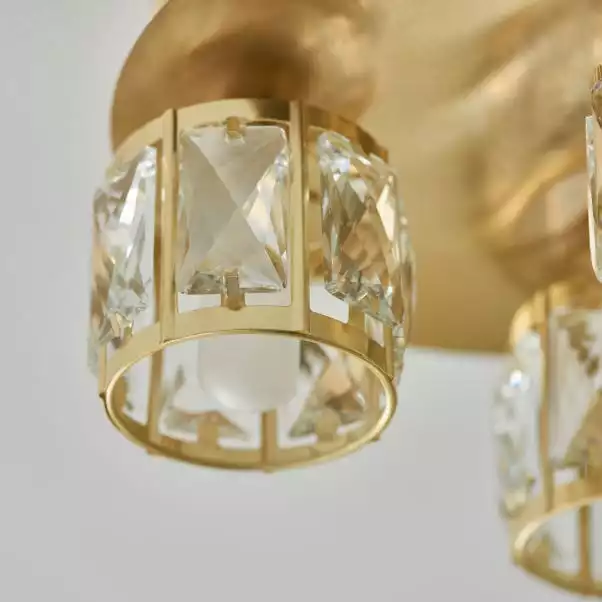 Dunelm Kylie Bathroom 3 Light Flush Ceiling Fitting 6 Dunelm Kylie Bathroom 3 Light Flush Ceiling Fitting - Image 4