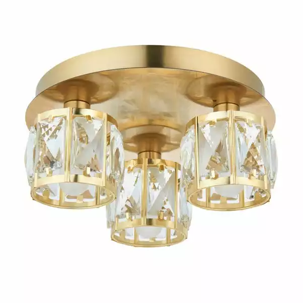 Dunelm Kylie Bathroom 3 Light Flush Ceiling Fitting 8 Dunelm Kylie Bathroom 3 Light Flush Ceiling Fitting - Image 6