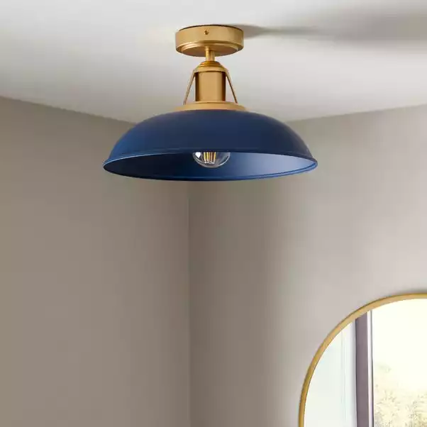 Dunelm Oraya Bathroom 1 Light Flush Ceiling Fitting 4 Dunelm Oraya Bathroom 1 Light Flush Ceiling Fitting - Image 2