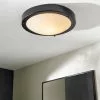 Dunelm Pluto Black Bathroom 1 Light Flush Ceiling Fitting 1 Dunelm Pluto Black Bathroom 1 Light Flush Ceiling Fitting -all lighting Sales Store 30789911