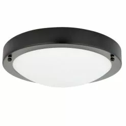 Dunelm Pluto Black Bathroom 1 Light Flush Ceiling Fitting 13 Dunelm Pluto Black Bathroom 1 Light Flush Ceiling Fitting -all lighting Sales Store 30789911 alt05