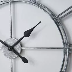 Dunelm Indoor Outdoor Skeleton Clock 100cm Chrome 10 Dunelm Indoor Outdoor Skeleton Clock 100cm Chrome -all lighting Sales Store 30791945 alt03