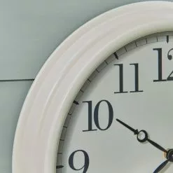 Dunelm Indoor Outdoor Country Cream Clock 40cm -all lighting Sales Store 30792006 alt02