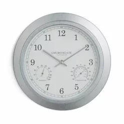 Indoor Outdoor Churchgate Galvanised Clock 35cm -all lighting Sales Store 30792007 alt04