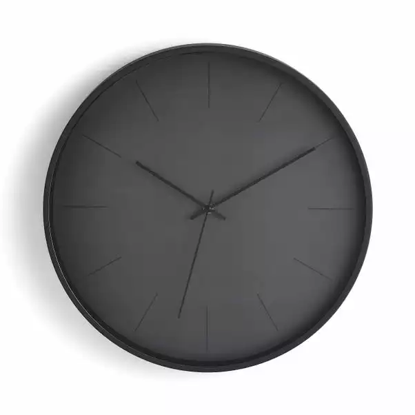 Dunelm Indoor Outdoor Aluminium Pewter Clock 7 Dunelm Indoor Outdoor Aluminium Pewter Clock - Image 5