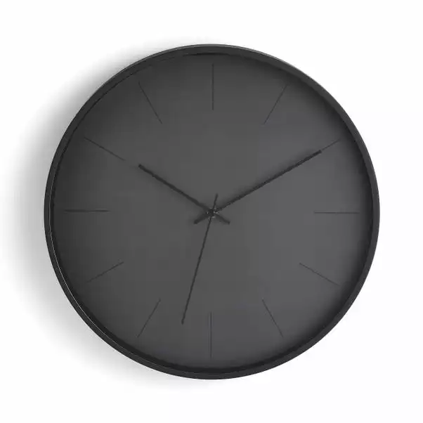 Dunelm Indoor Outdoor Aluminium Pewter Clock 40cm 7 Dunelm Indoor Outdoor Aluminium Pewter Clock 40cm - Image 5