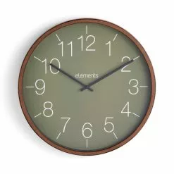 Indoor Outdoor Elements Olive Walnut Clock 41cm 11 Indoor Outdoor Elements Olive Walnut Clock 41cm -all lighting Sales Store 30792013 alt04