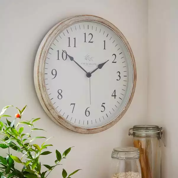 Churchgate 40cm Wooden Clock 3 Churchgate 40cm Wooden Clock