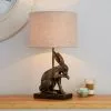 Dunelm Hare Licking Paw Table Lamp Ant Brs 1 Dunelm Hare Licking Paw Table Lamp Ant Brs -all lighting Sales Store 30792140
