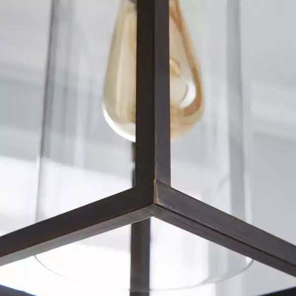 Dunelm London Industrial 1 Light Pendant Bronze Ceiling Fitting 5 Dunelm London Industrial 1 Light Pendant Bronze Ceiling Fitting - Image 3