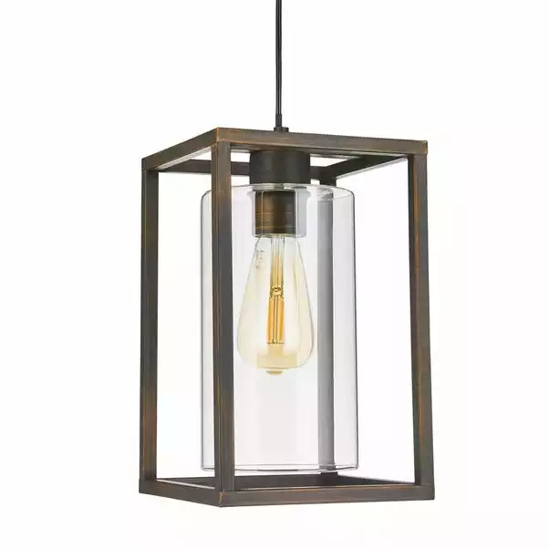 Dunelm London Industrial 1 Light Pendant Bronze Ceiling Fitting 7 Dunelm London Industrial 1 Light Pendant Bronze Ceiling Fitting - Image 5