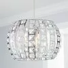 Dunelm West End Chrome Easy Fit Pendant 2 Dunelm West End Chrome Easy Fit Pendant -all lighting Sales Store 30792360