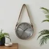 Dunelm Silver Metal Hanging Clock 30cm 1 Dunelm Silver Metal Hanging Clock 30cm -all lighting Sales Store 30792636