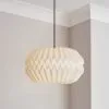 The Edited Life Pahal Origami Paper Pendant White -all lighting Sales Store 30796636