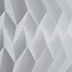 The Edited Life Pahal Origami Paper Pendant White 9 The Edited Life Pahal Origami Paper Pendant White -all lighting Sales Store 30796636 alt02