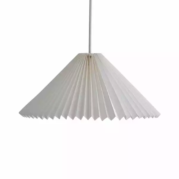 The Edited Life Pahal Origami 45cm Tapered Pendant White 6 The Edited Life Pahal Origami 45cm Tapered Pendant White - Image 4