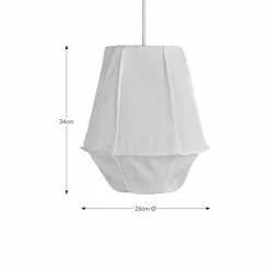 Dunelm Pachai Light Shade 40cm -all lighting Sales Store 30796640 alt04