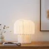 The Edited Life Origami Paper Table Lamp 38cm Mushroom