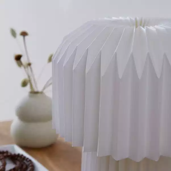 The Edited Life Origami Paper Table Lamp 38cm Mushroom 5 The Edited Life Origami Paper Table Lamp 38cm Mushroom - Image 3