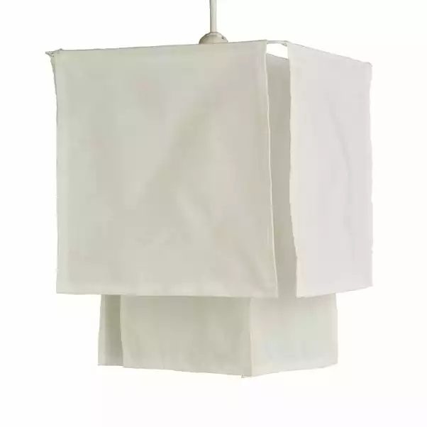 Dunelm Paksha Square Shade 30cm 6 Dunelm Paksha Square Shade 30cm - Image 4