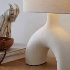 Dunelm Noah Arc Table Lamp 50cm -all lighting Sales Store 30796666 alt02