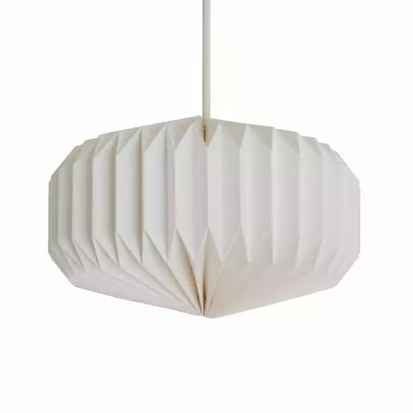 The Edited Life Origami Hexagon Paper Pendant Small 6 The Edited Life Origami Hexagon Paper Pendant Small - Image 4