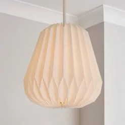 The Edited Life Origami Decagon Paper Pendant Small