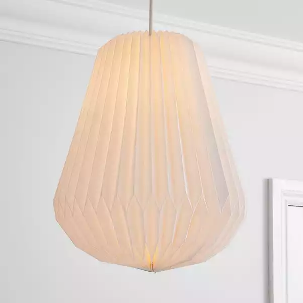 The Edited Life Origami Decagon Paper Pendant Large 3 The Edited Life Origami Decagon Paper Pendant Large