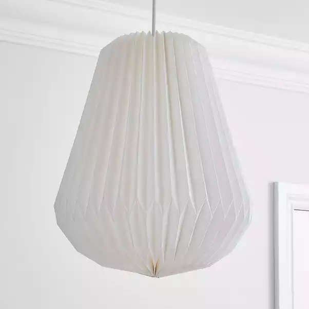 The Edited Life Origami Decagon Paper Pendant Large 4 The Edited Life Origami Decagon Paper Pendant Large - Image 2