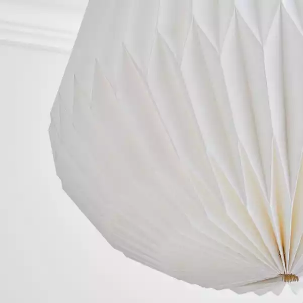 The Edited Life Origami Decagon Paper Pendant Large 5 The Edited Life Origami Decagon Paper Pendant Large - Image 3