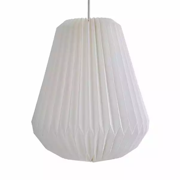 The Edited Life Origami Decagon Paper Pendant Large 6 The Edited Life Origami Decagon Paper Pendant Large - Image 4