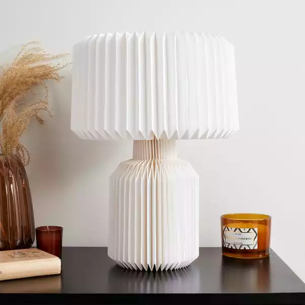The Edited Life Pahal Origami Paper Table Lamp 4 The Edited Life Pahal Origami Paper Table Lamp - Image 2