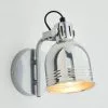 Dunelm Issac Chrome Effect Wall Light -all lighting Sales Store 30798514