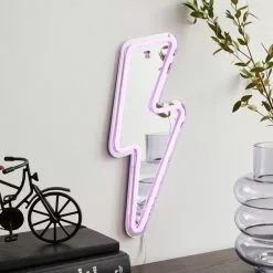 Dunelm Lightning Bolt Neon Sign -all lighting Sales Store 30798519 alt04