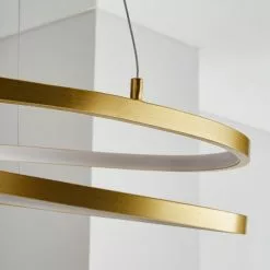 Dunelm Menton Integrated LED Swirl Ceiling Fitting -all lighting Sales Store 30798594 alt02