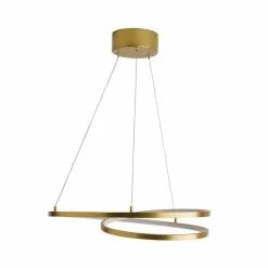 Dunelm Menton Integrated LED Swirl Ceiling Fitting -all lighting Sales Store 30798594 alt04