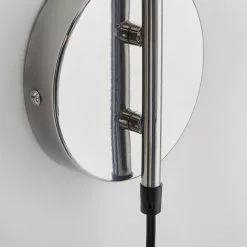 Dunelm Issac Chrome Effect Plug In Wall Light 11 Dunelm Issac Chrome Effect Plug In Wall Light -all lighting Sales Store 30798622 alt03
